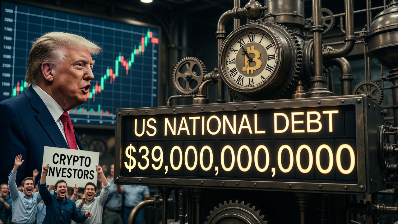 US National Debt Surpasses Record  Trillion — Crypto Bulls See Strong Link to Bitcoin’s Rise