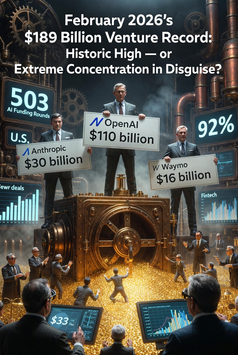 February 2026’s 9 Billion Venture Record: Historic High — or Extreme Concentration in Disguise?