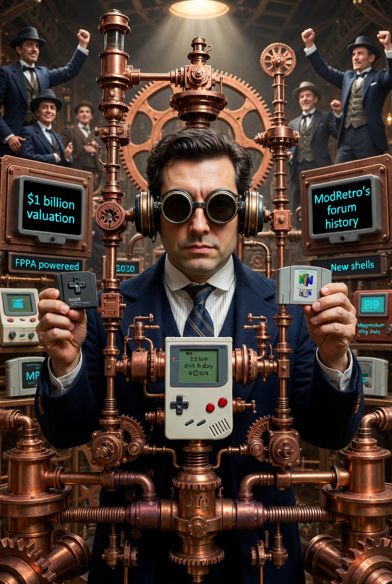 Can Palmer Luckey Turn Nostalgia Into His Fourth <img Billion Company? ModRetro’s Bold Bet on Retro Consoles