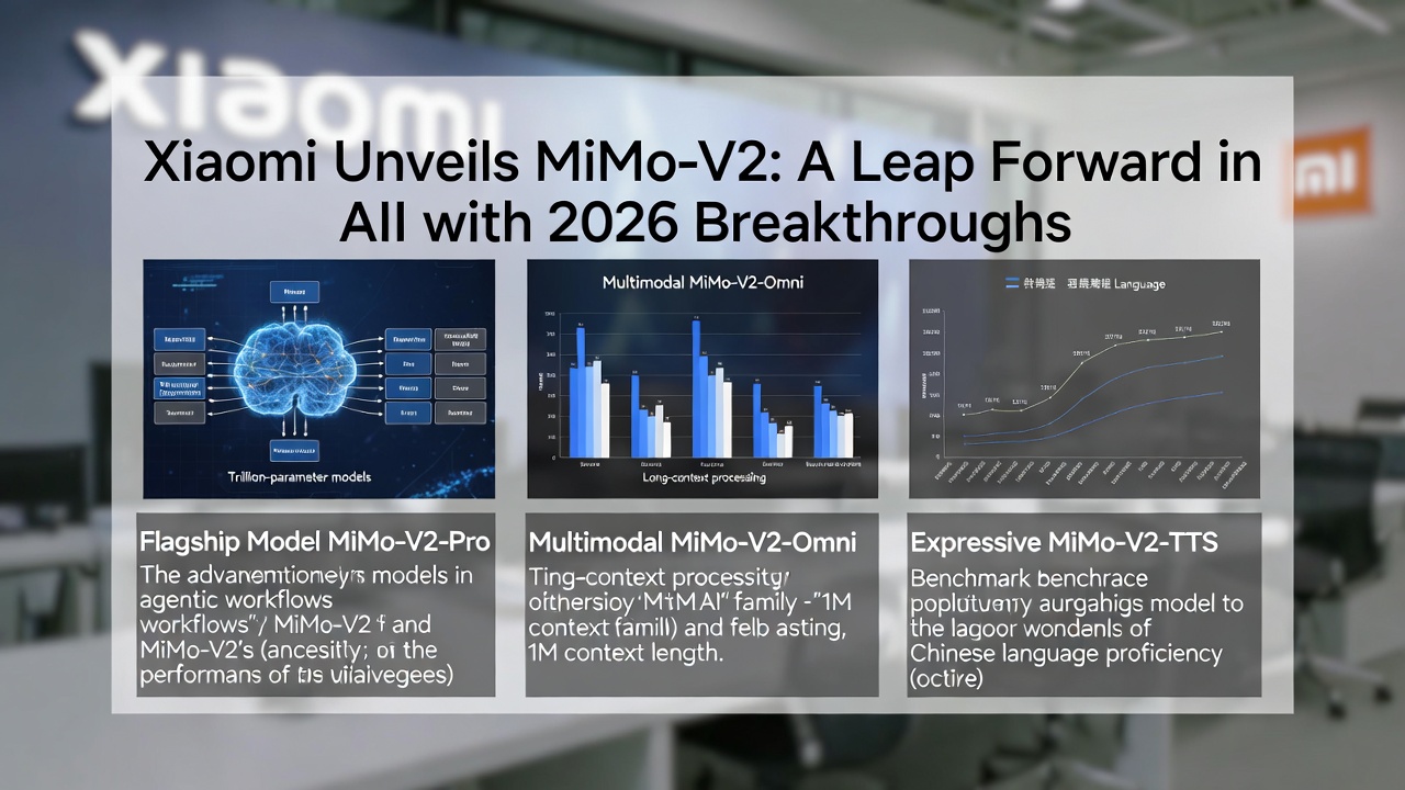 Xiaomi Unleashes MiMo-V2 Family: Trillion-Parameter Agent Powerhouse MiMo-V2-Pro (Ex-Hunter Alpha), Multimodal Omni, and Expressive TTS Hit the Scene