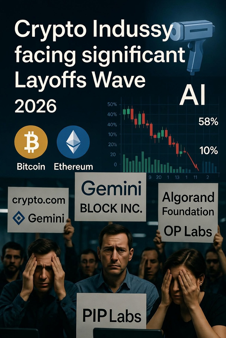 2026 Crypto Bloodbath Begins: Exchanges & Projects Slash Staff as AI Takes Over