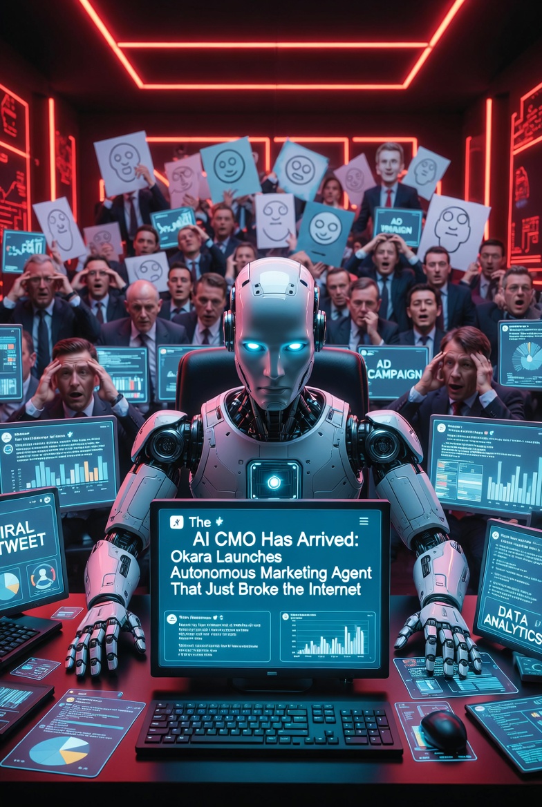 Agentic Marketing Revolution: Okara’s AI CMO Agent Hits 10 Million Views and Takes Down Its Own Infrastructure