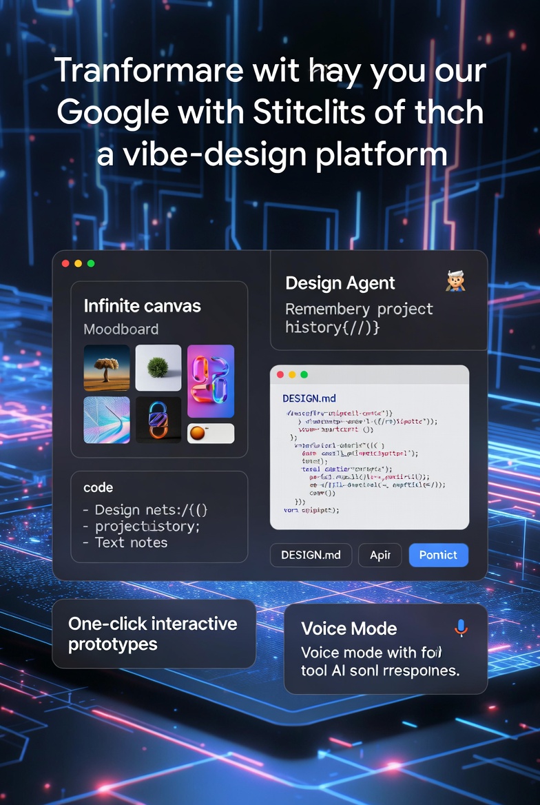 Stitch isn’t trying to replace Figma. It’s doing something more dangerous: it’s making the entire design process feel like a creative conversation instead of a production line.