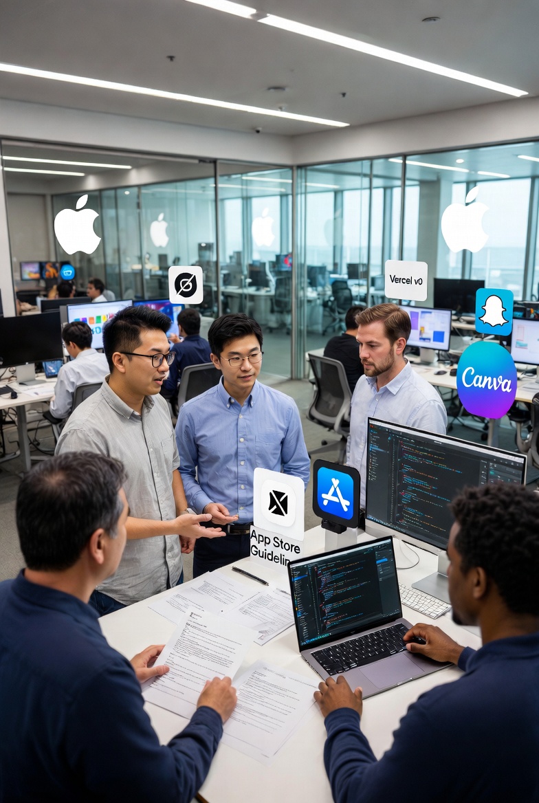 Apple Cracks Down on “Vibe Coding” Apps: Replit and Vibecode Blocked from App Store Updates