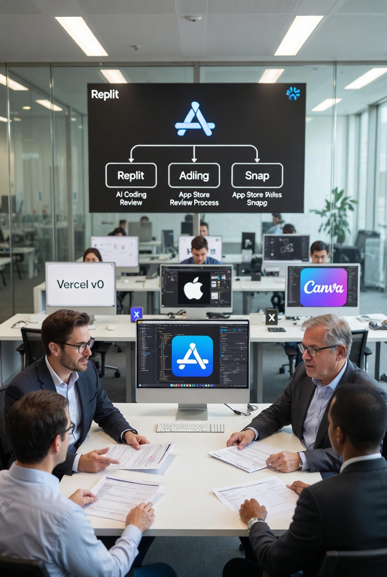 Apple Cracks Down on “Vibe Coding” Apps: Replit and Vibecode Blocked from App Store Updates