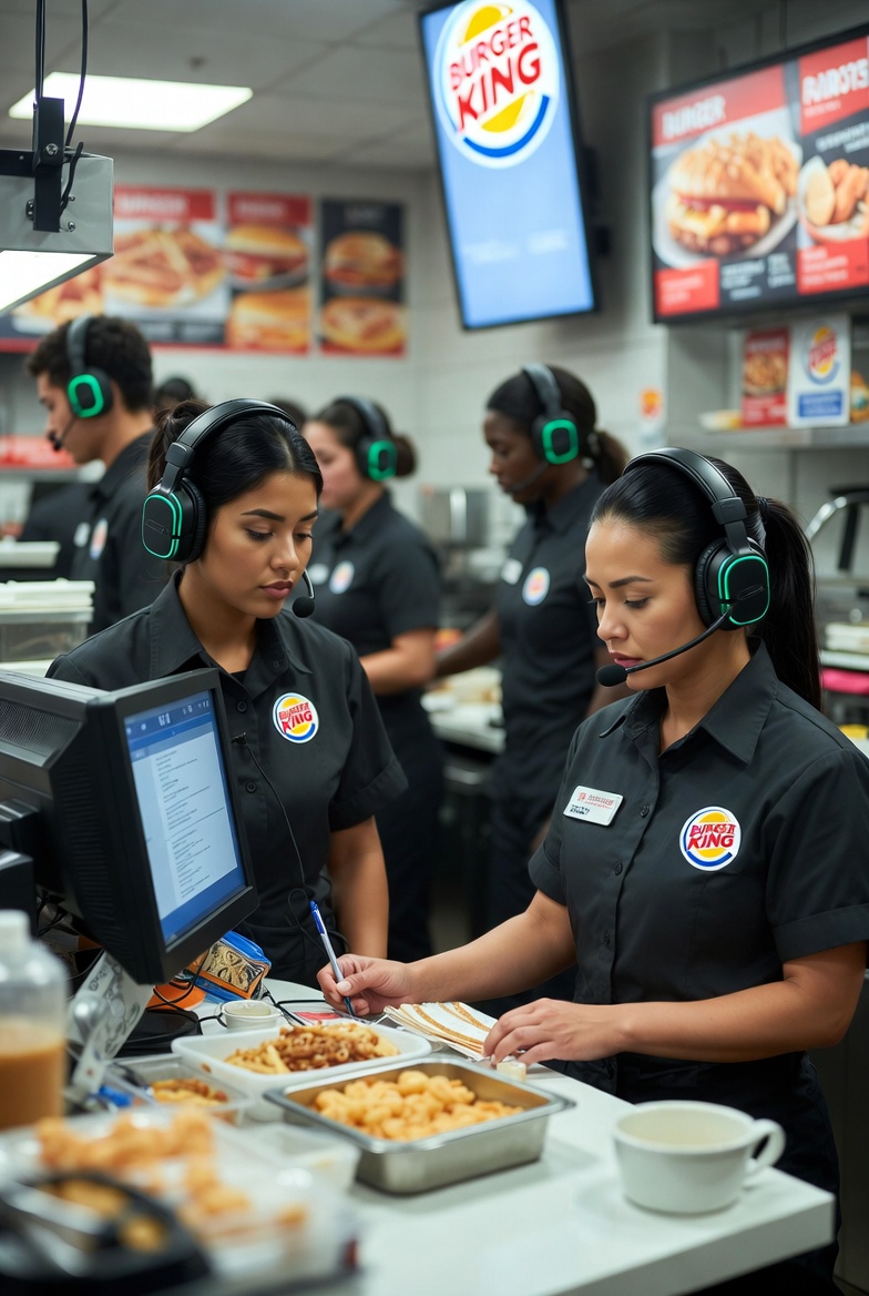 Burger King's AI 'Patty' in Employee Headsets: Helpful Coach or Always-On Overseer?