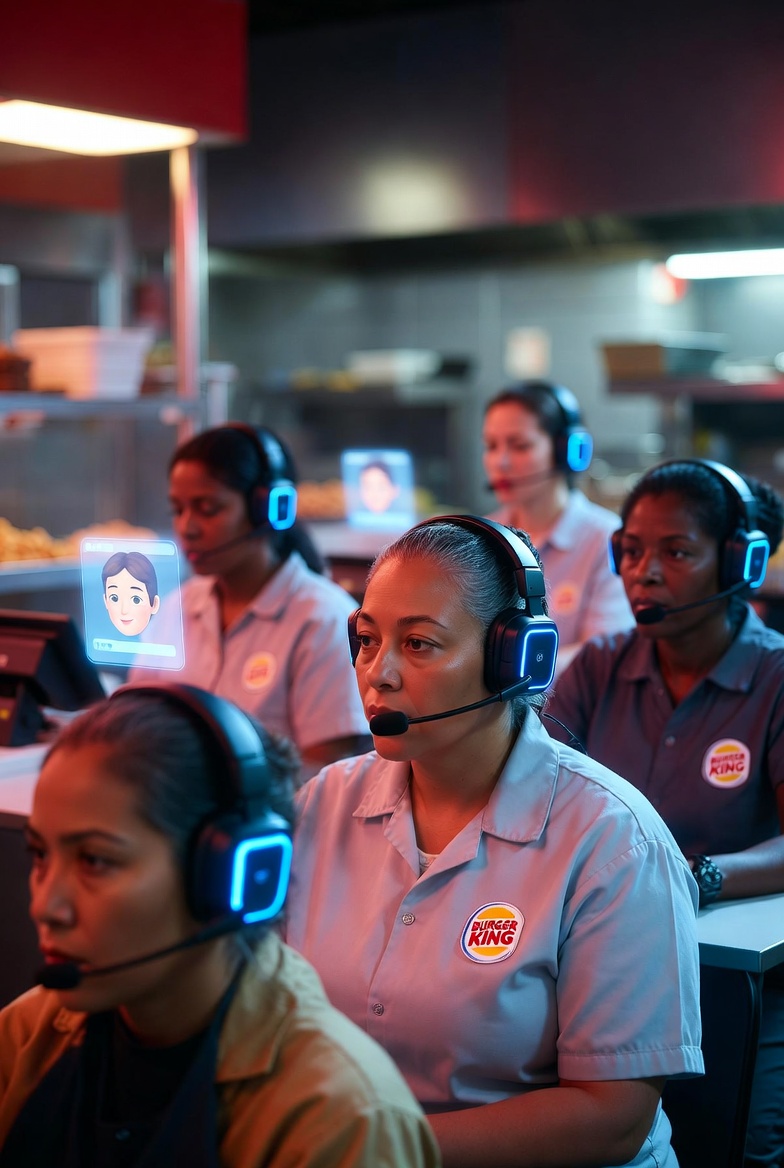 Burger King's AI 'Patty' in Employee Headsets: Helpful Coach or Always-On Overseer?
