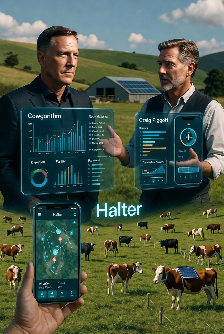 Peter Thiel’s Founders Fund Backs AI Cow Collar Startup Halter at 