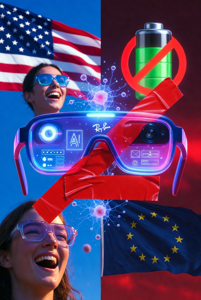 Why Meta’s New Ray-Ban Display AI Glasses Are Still Missing From Europe: The Ironic Cost of “Consumer-Friendly” Regulations
