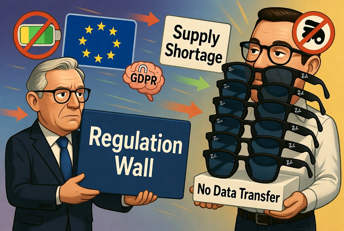 Why Meta’s New Ray-Ban Display AI Glasses Are Still Missing From Europe: The Ironic Cost of “Consumer-Friendly” Regulations