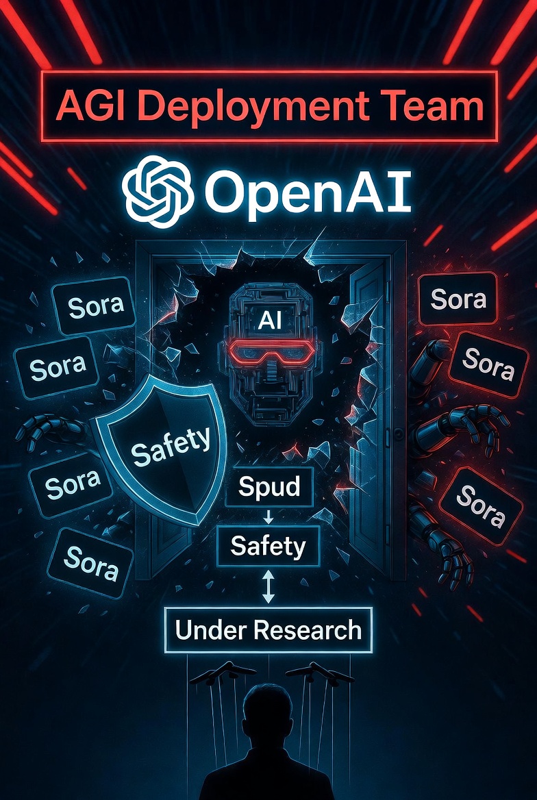 OpenAI Is Going All-In on AGI — Safety Demoted, Sora Killed, and a Mystery “Spud” Model.