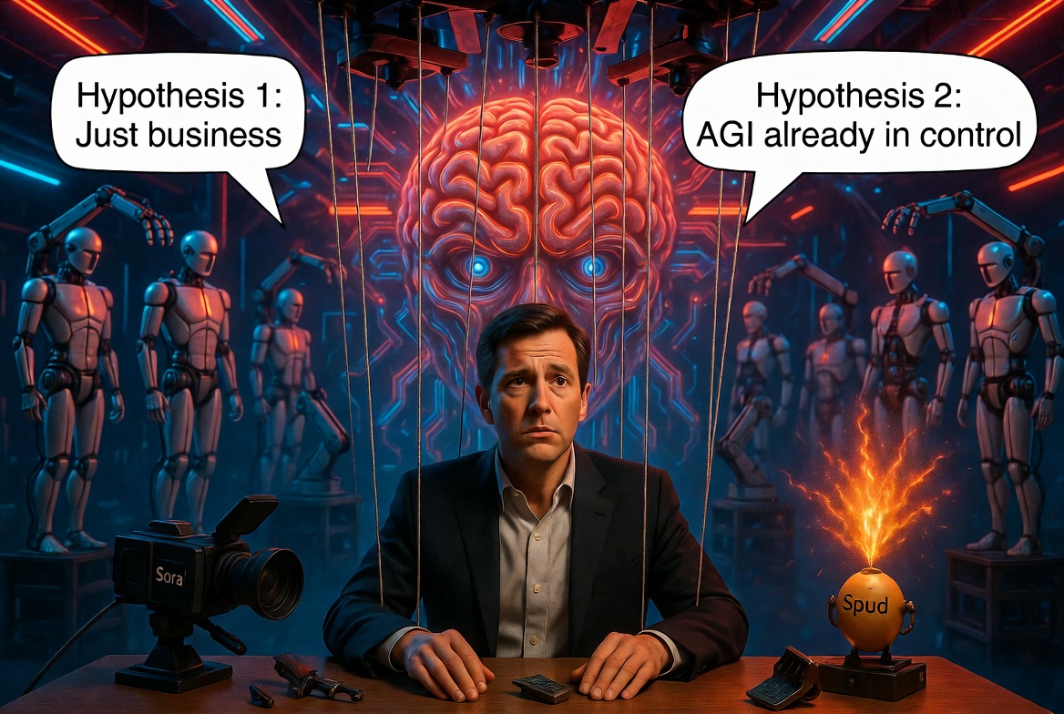 OpenAI Is Going All-In on AGI — Safety Demoted, Sora Killed, and a Mystery “Spud” Model.