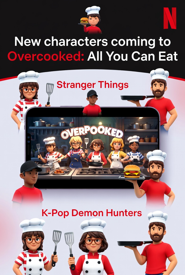 Stranger Things Is Heading to the Kitchen: Netflix Turns Overcooked into Its Next Big Franchise Play