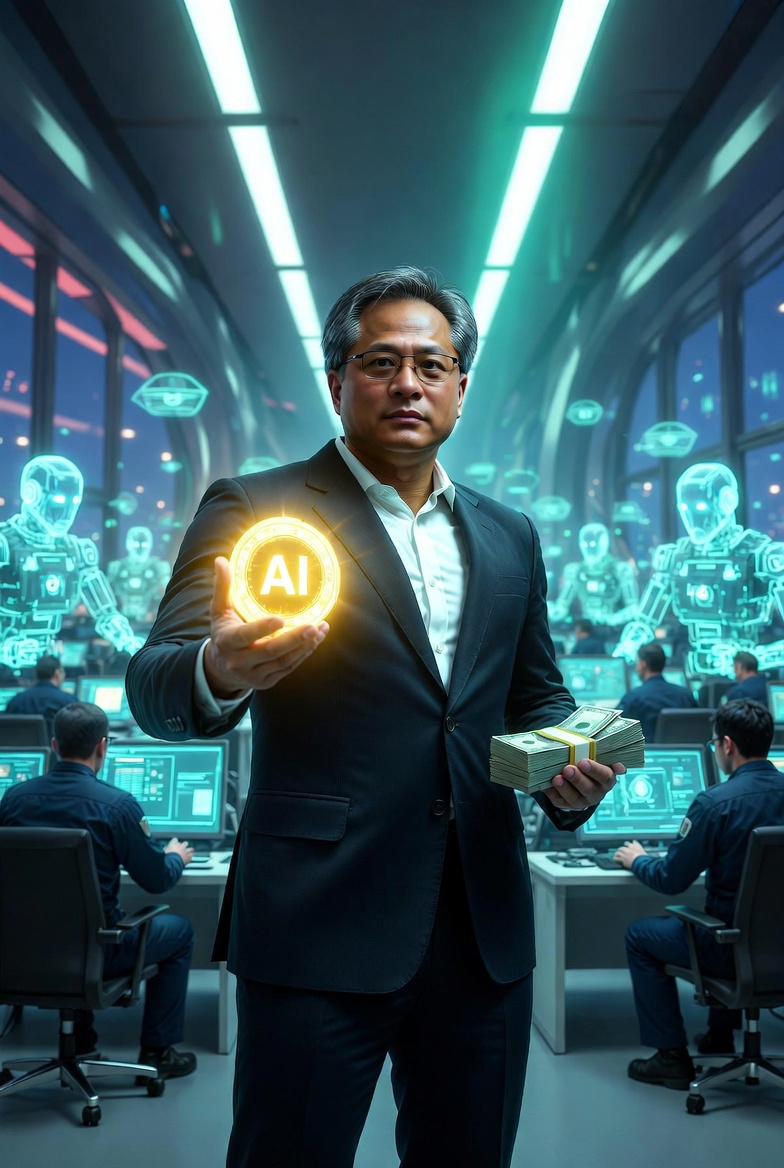 Nvidia CEO Jensen Huang Proposes Paying Engineers with AI Tokens