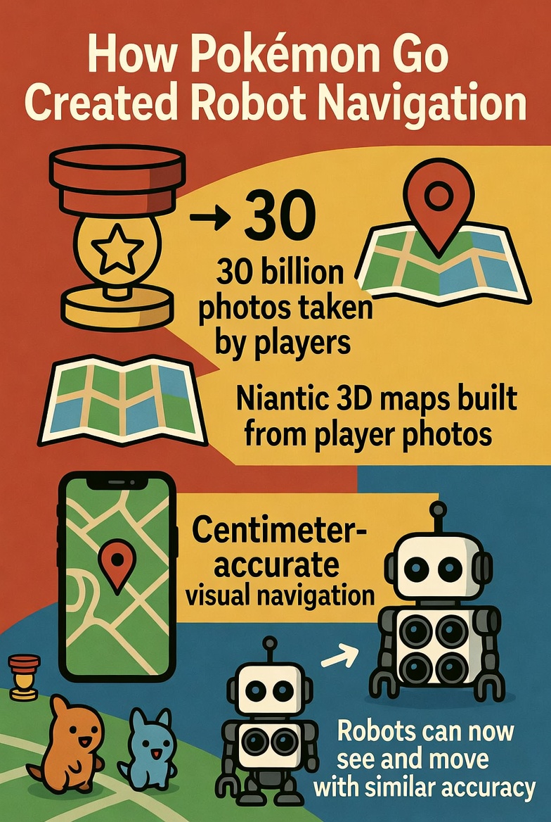 Pokémon Go’s 10-Year Legacy: How Millions of Players Accidentally Trained Robots to Deliver Your Food