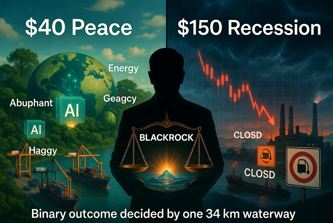 The Global Economy Is a Function of One Variable. This Variable Is 34 Kilometers Wide.