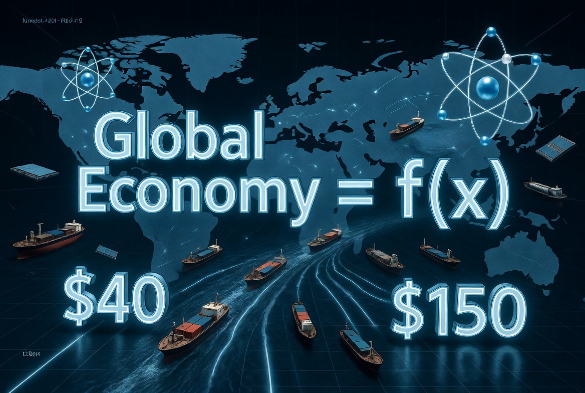 The Global Economy Is a Function of One Variable. This Variable Is 34 Kilometers Wide.