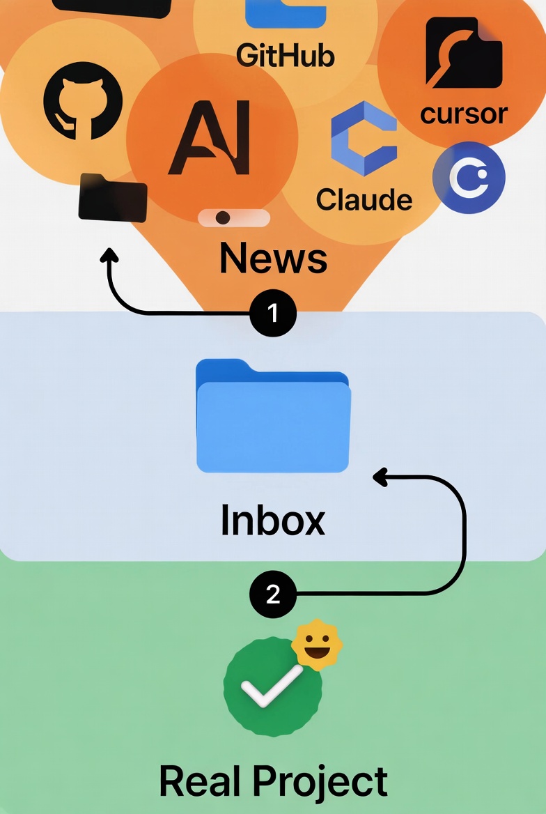 How to Actually Benefit from the Flood of AI News (Without Burning Out)