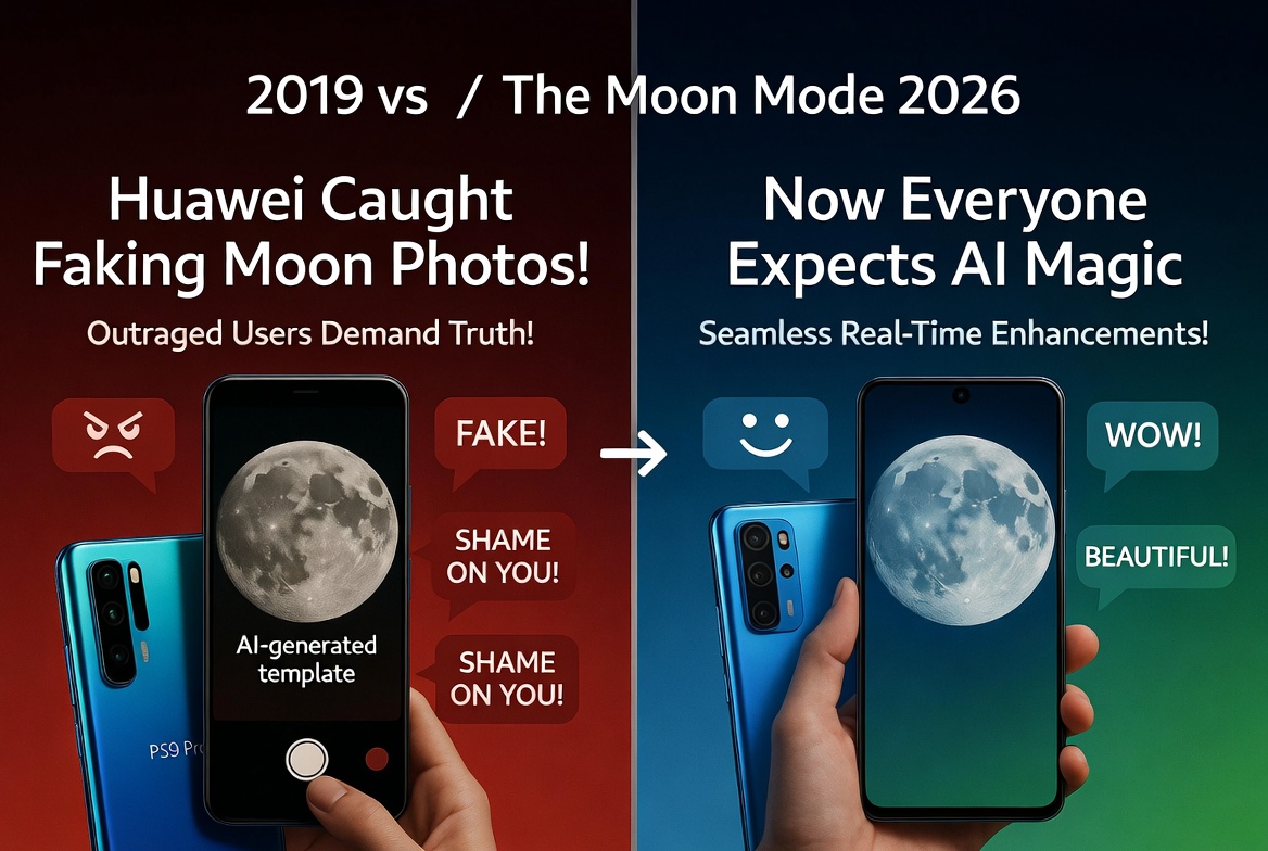 Huawei’s Moon Mode Scandal: The Forgotten 2019 AI Fake That Suddenly Feels Nostalgic — As Huawei Prepares to Power DeepSeek V4