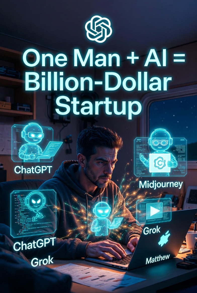 The Billion-Dollar Solo Startup: How One Man Built Medvi — 1M in Year One, <img.8B Run Rate in Year Two — With Just AI and His Brother