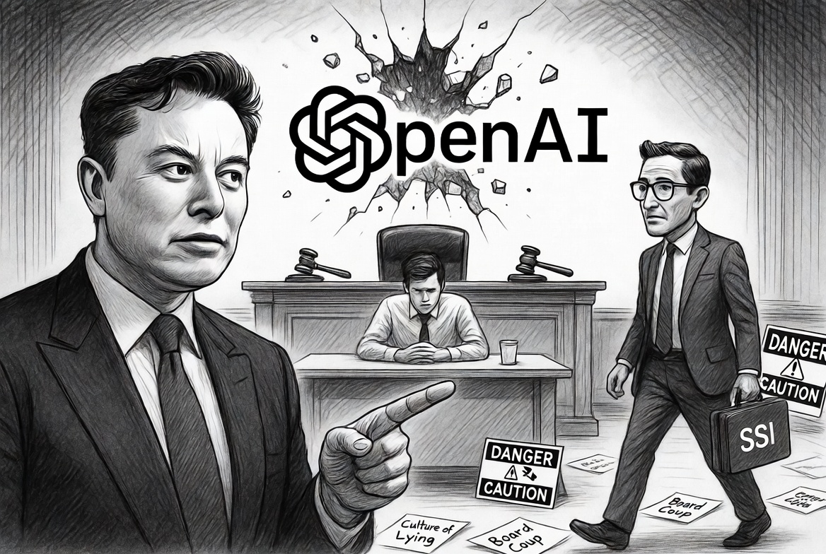 Former OpenAI Technical Director Exposes Sam Altman's Lies About AI Safety