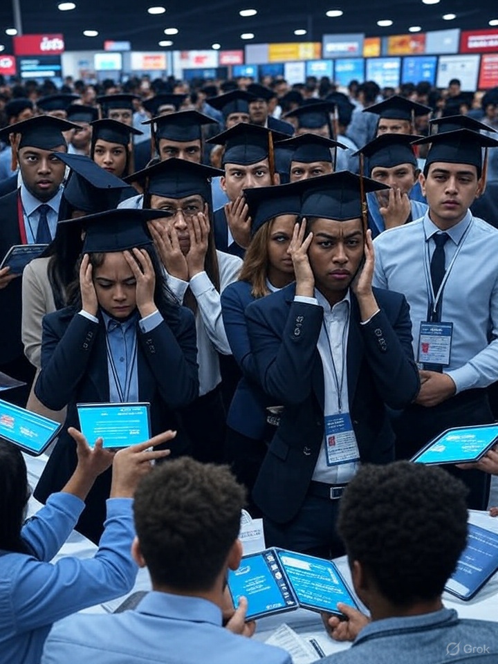 Tech Grads Face Harsh Reality: 6,000 Job Applications, No Offers, and a Shift to Fast Food