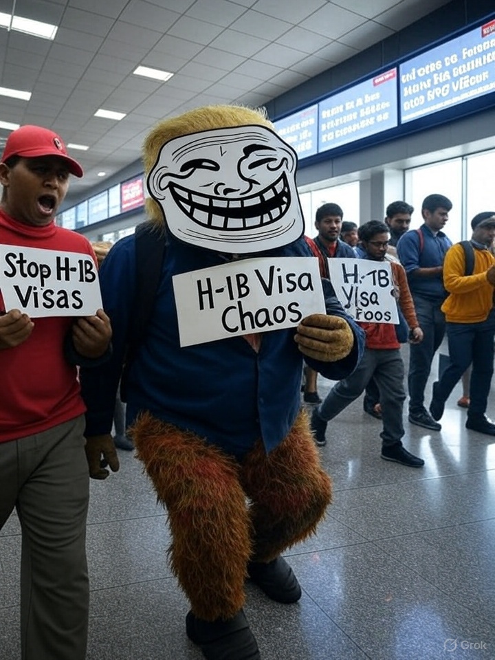 H-1B Visa Chaos: 4chan Trolls, Misinformation, and MAGA Disappointment