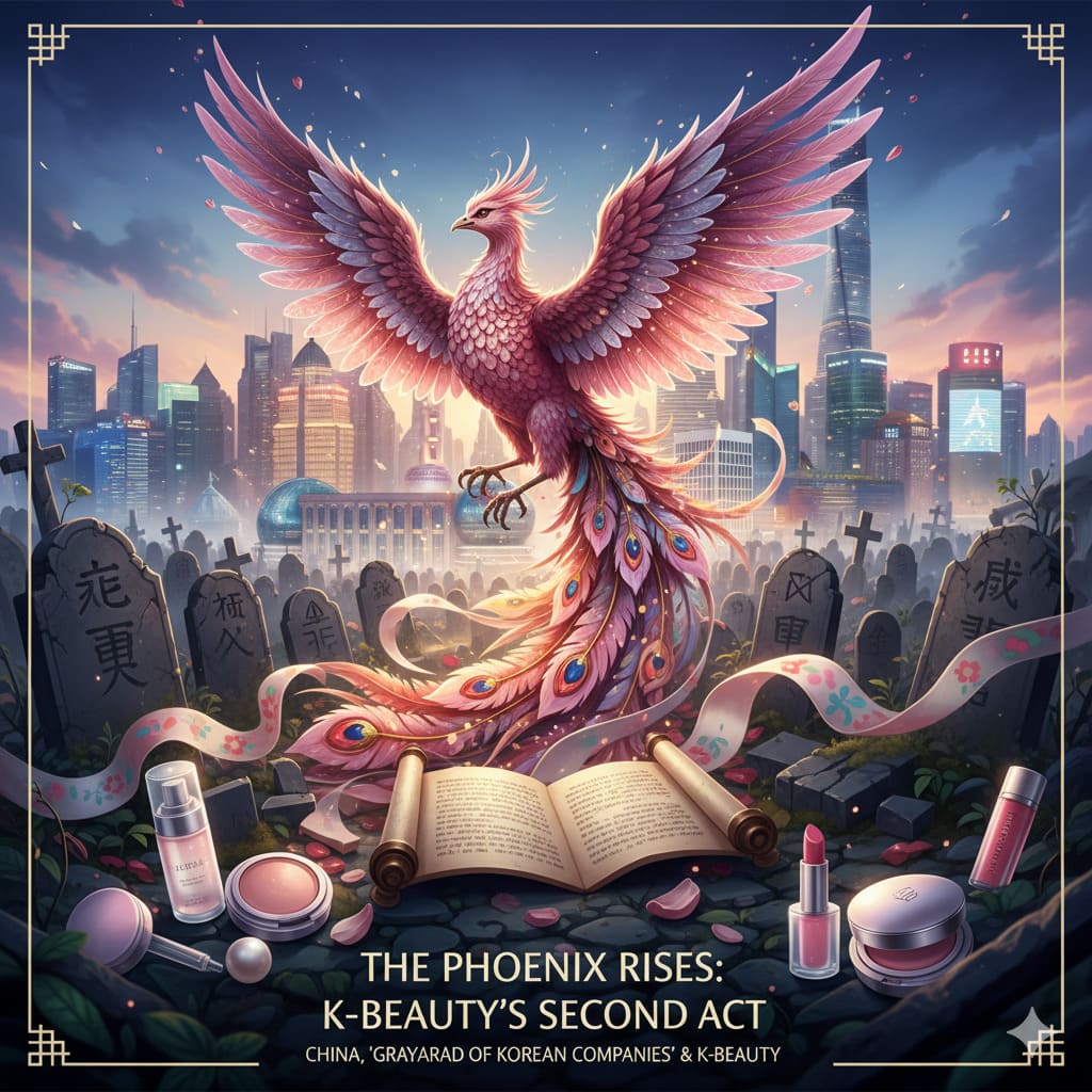 ?? The Phoenix Rises: K-Beauty’s Second Act in China’s “Graveyard of Korean Companies”