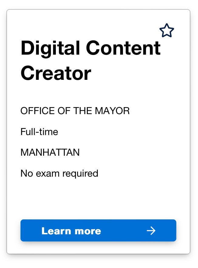 New York City Seeks Full-Time Digital Content Creator for Mayor Eric Adams Amid Election Season