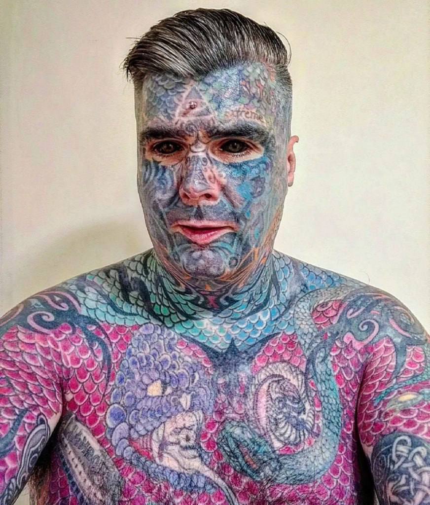 Britain’s Most Tattooed Man Blocked from Music and Porn Due to New Age Verification Laws
