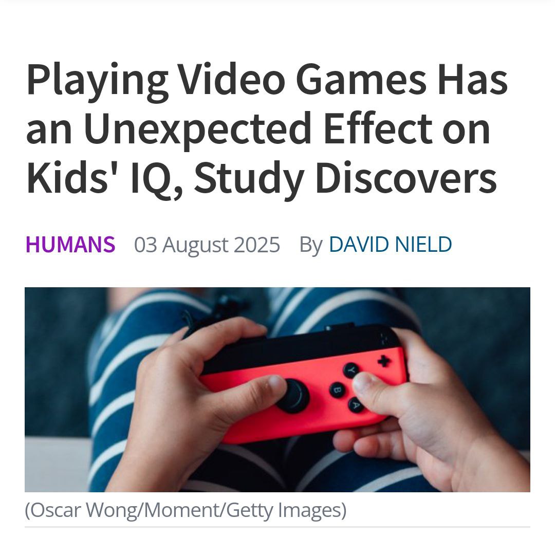 Video Games Boost Your Brain: Gamers Show Higher IQ Than Non-Gamers