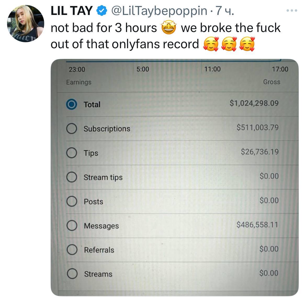 TikTok Star Marks 18th Birthday with OnlyFans Launch, Rakes in Over <img Million in Three Hours