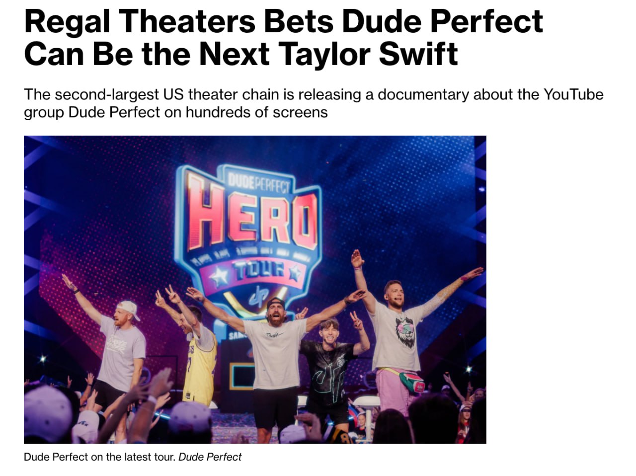 American Cinemas Teeter on the Edge as Regal Pins Hopes on Dude Perfect Documentary