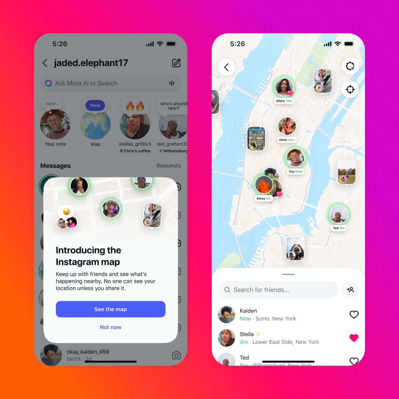 Instagram Launches Location-Sharing Maps, Inspired by Snapchat