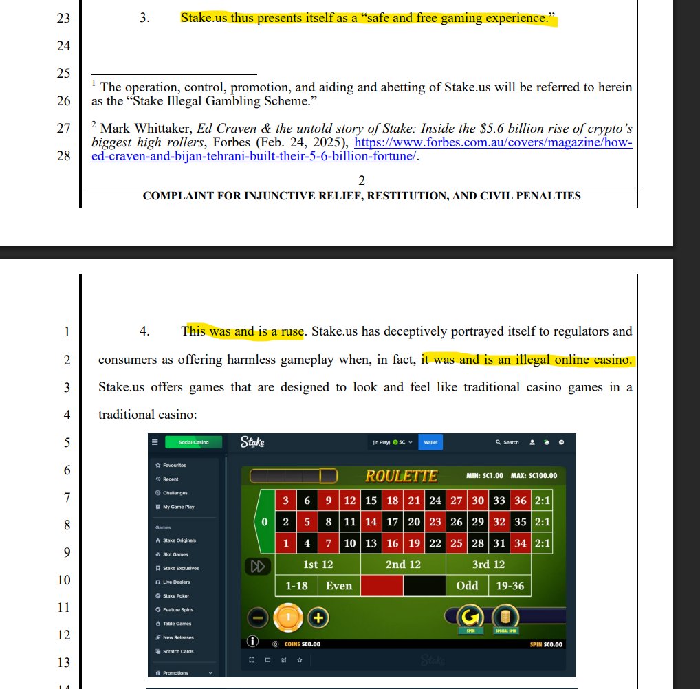 California Sues Streaming Platform Kick for Aiding Illegal Online Casino Stake