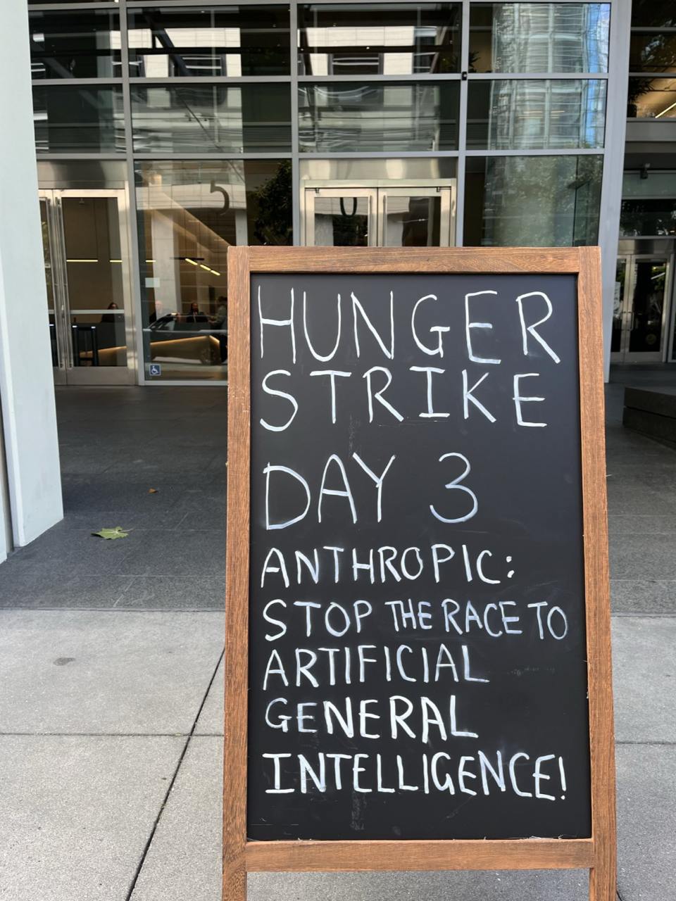 Unusual Protest Outside Anthropic Office: Activists Launch Hunger Strike