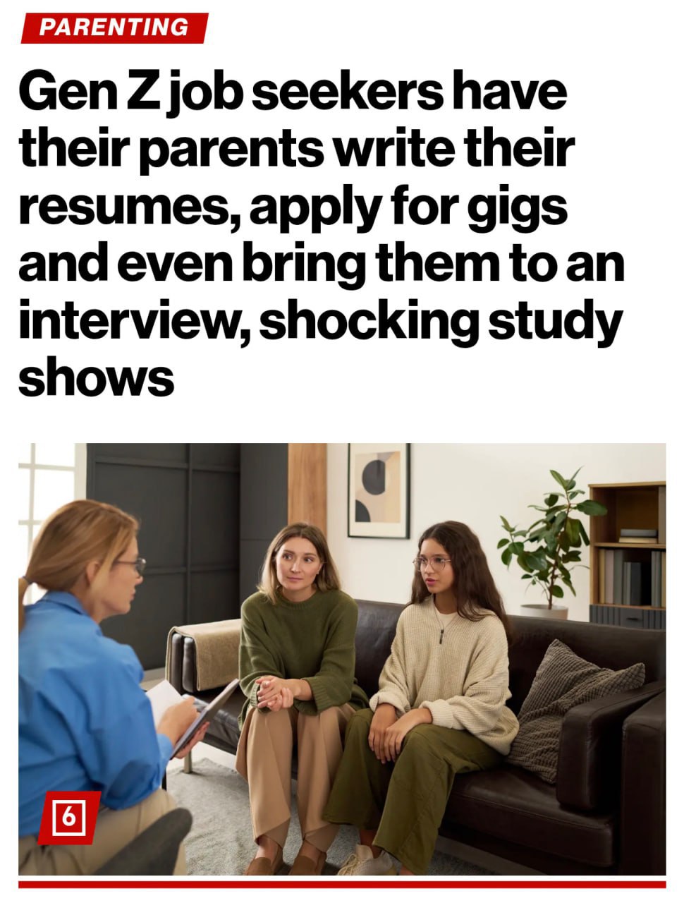 Shock: 77% of Gen Z Attend Job Interviews with Parents – Survey Confirms Alarming Trend Among Young Job Seekers