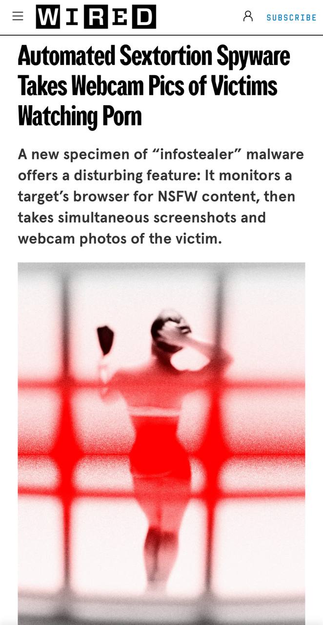 A New Level of Virus: Now Stealing Data and Blackmailing