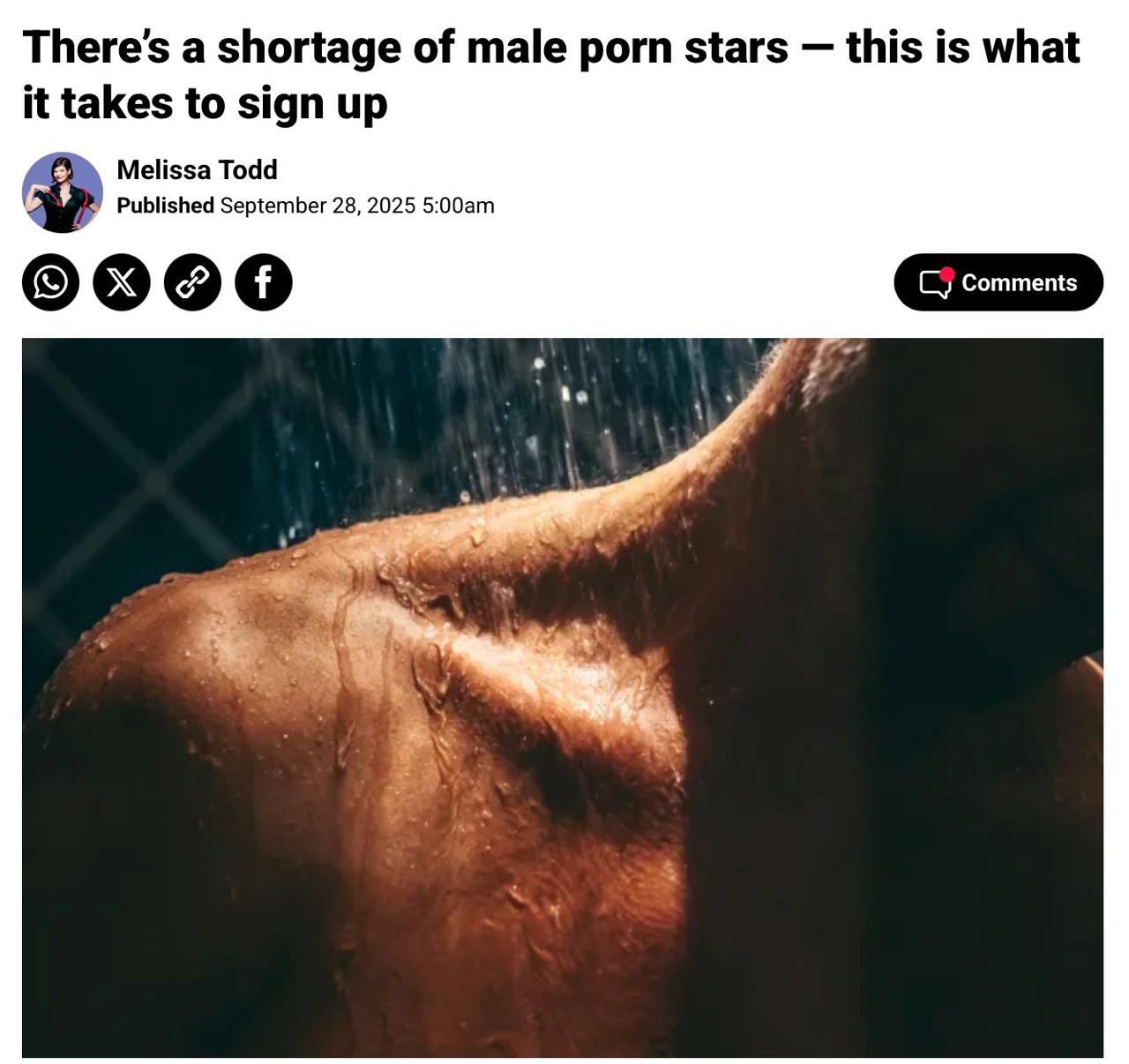 Staffing Crisis in Porn: Studios Desperate for Young Male Performers