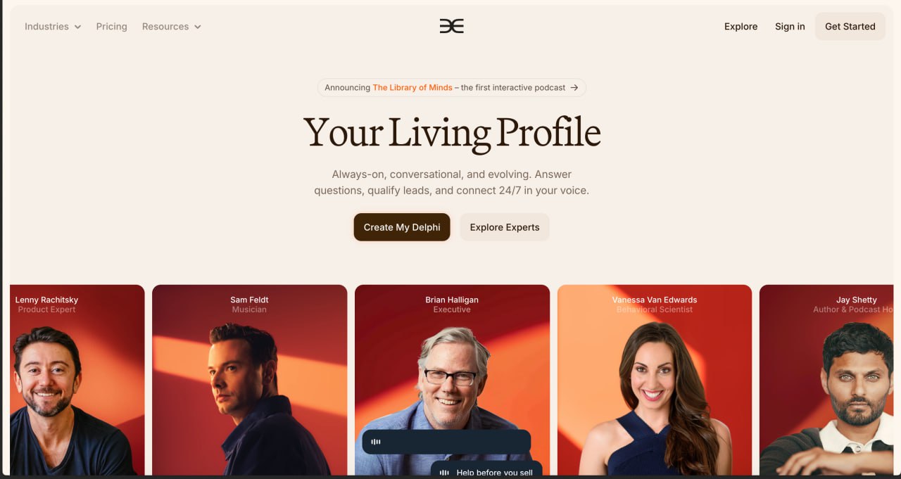 Delphi: Digitizing Minds for Multi-Armed Buddhas in a Time-Starved World