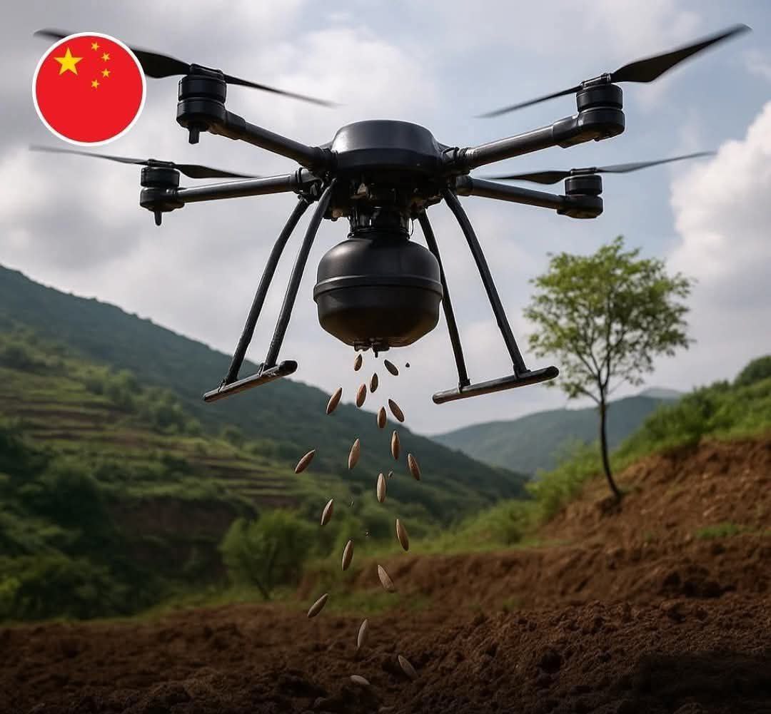 China's AI-Powered Drone Revolution: Planting 100,000 Trees a Day to Combat Deforestation