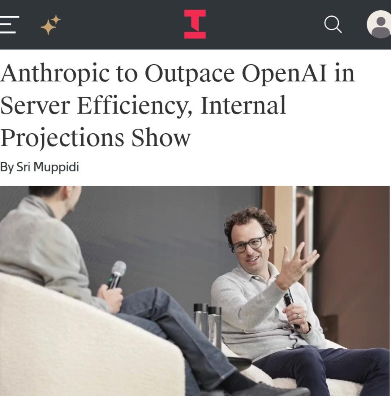 ? Anthropic vs. OpenAI: The Efficiency Advantage and the New AI Business Model