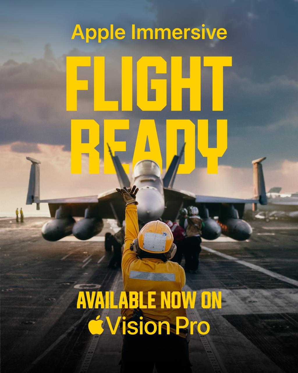 Strap In: Apple's "Flight Ready" Takes Vision Pro Users on a Heart-Pounding Ride Aboard the USS Nimitz