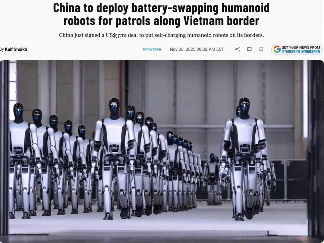 Humanoids on the Horizon: China's Walker S2 Robots Usher in an Era of Tireless Border Guardians and Factory Sentinels