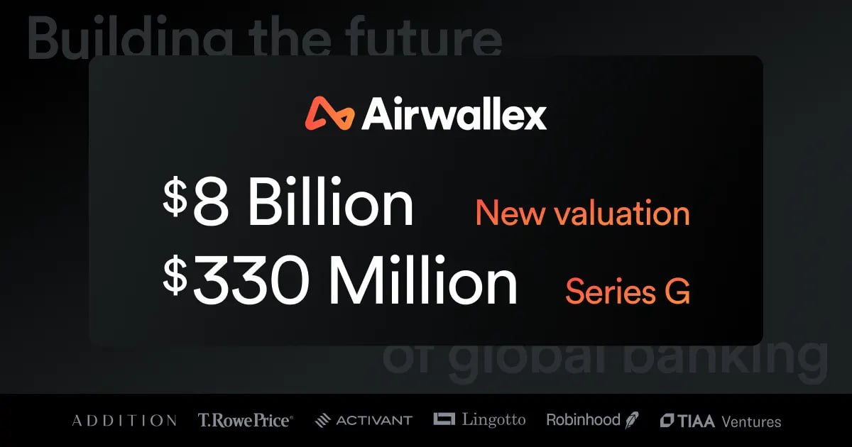 Airwallex Rockets to  Billion Valuation in 0M Series G Raise: A Testament to Relentless Founder Grit