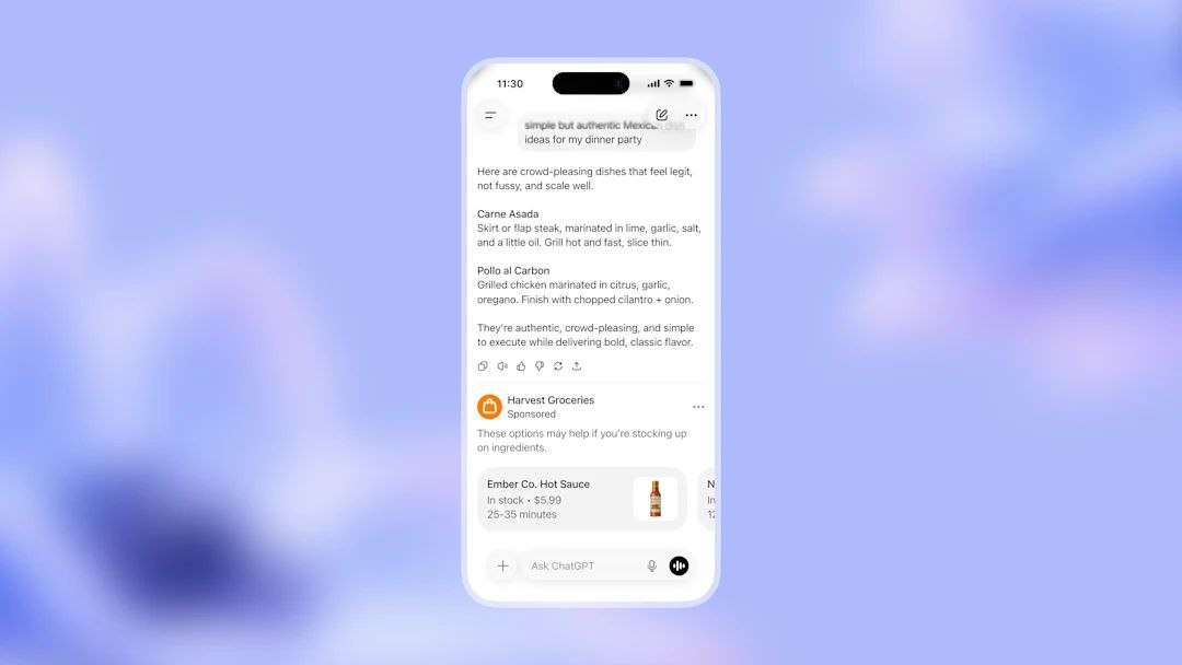 OpenAI Brings Ads to ChatGPT: A New Era of Accessible AI with "Sponsored Recommendations"