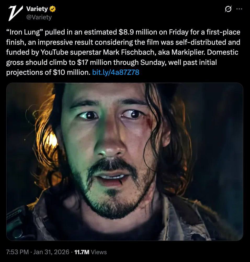 Fans Move Mountains: How Markiplier's Loyal Army Turned Iron Lung Into a M Indie Blockbuster