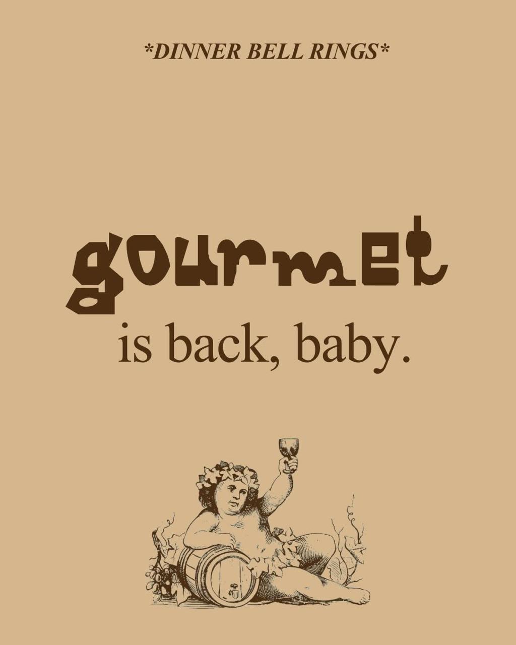 The Revival of Gourmet Magazine: A Trademark Twist and a New Digital Era