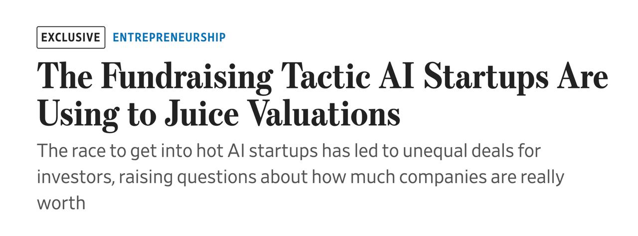 AI Startups Are Using a Clever (and Controversial) New Tactic to Inflate Valuations Overnight