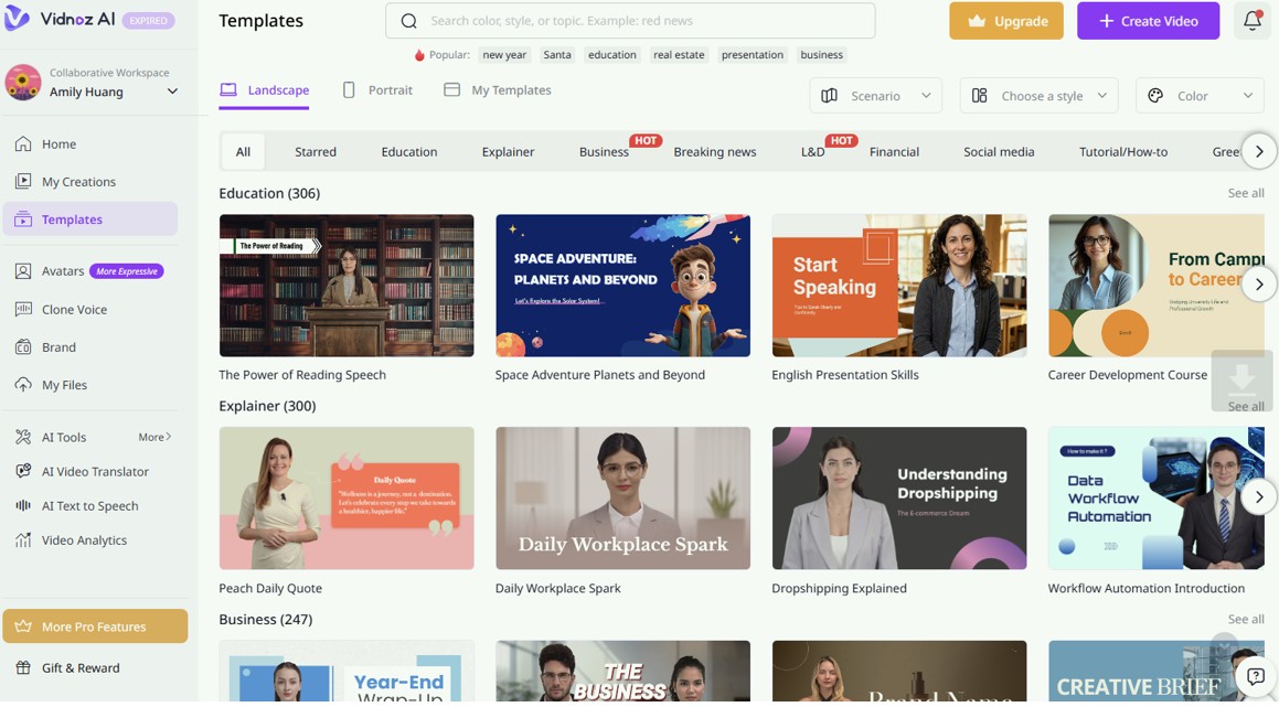 How to Use Vidnoz AI to Create Consistent Branded Content?